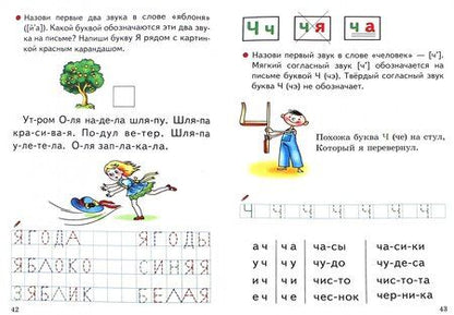 Фотография книги "Елена Бортникова: Обучение грамоте. 4-6 лет"