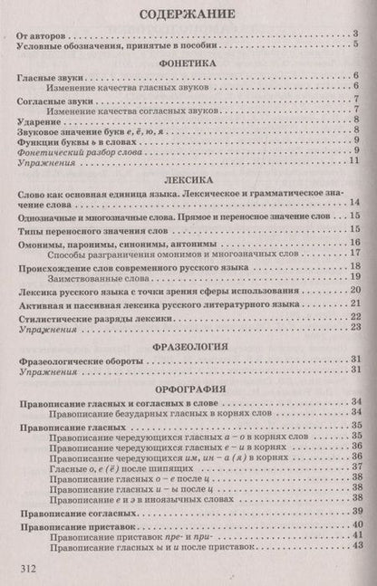 Фотография книги "Елена Долбик: Русский язык: таблицы, схемы, упражнения."