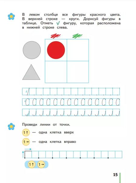 Фотография книги "Елена Кочурова: Математика. 1 класс. Рабочая тетрадь. В 3-х частях. Часть 1. ФГОС"