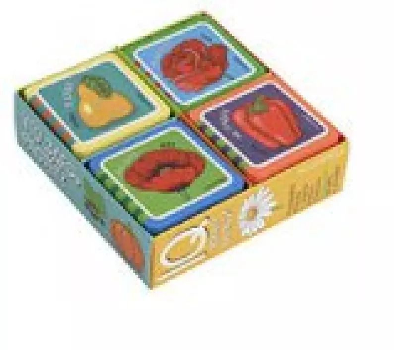 Обложка книги "Елена Куликова: Мини-книжки ЭВА. Что здесь растёт? Комплект из 4-х книг"