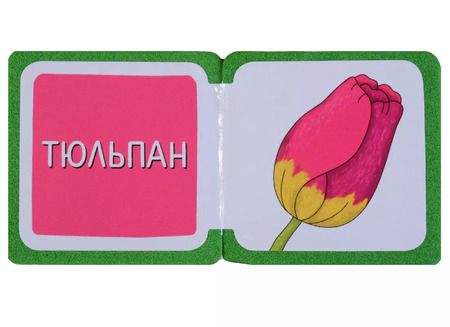 Фотография книги "Елена Куликова: Мини-книжки ЭВА. Что здесь растёт? На клумбе"