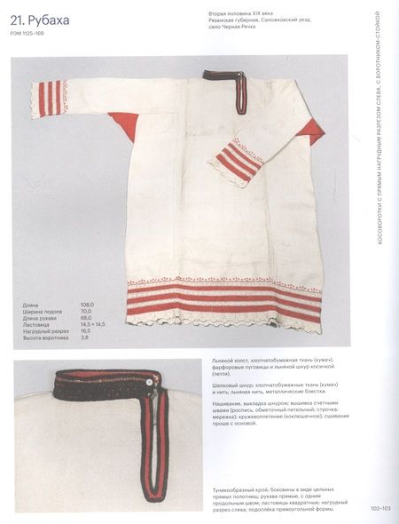 Фотография книги "Елена Мадлевская: Косоворотка. Русская мужская рубаха в крестьянской и городской среде с XVIII до XX века"