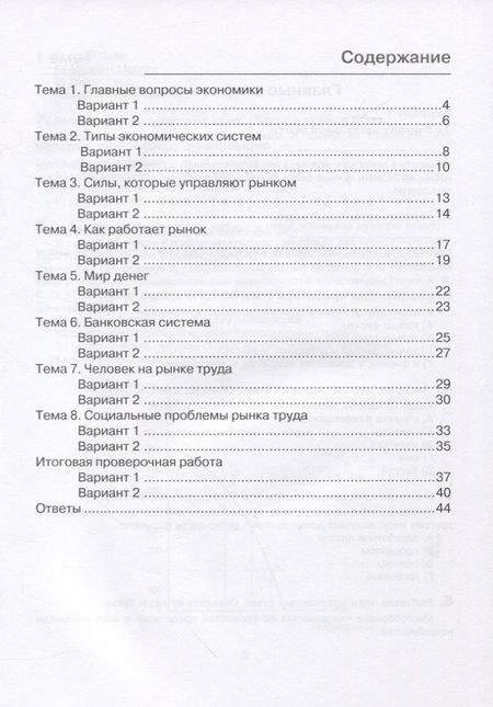 Фотография книги "Елена Савицкая: Экономика. 10 класс. Внутренняя оценка качества образования. Базовый уровень. ФГОС"