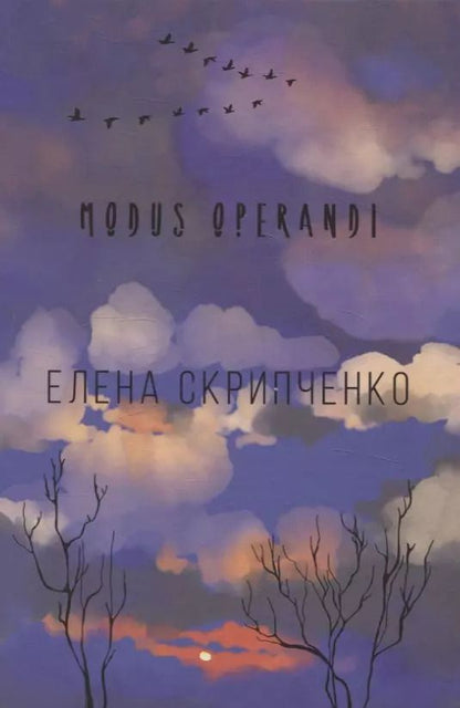 Обложка книги "Елена Скрипченко: Modus operandi: стихотворения"