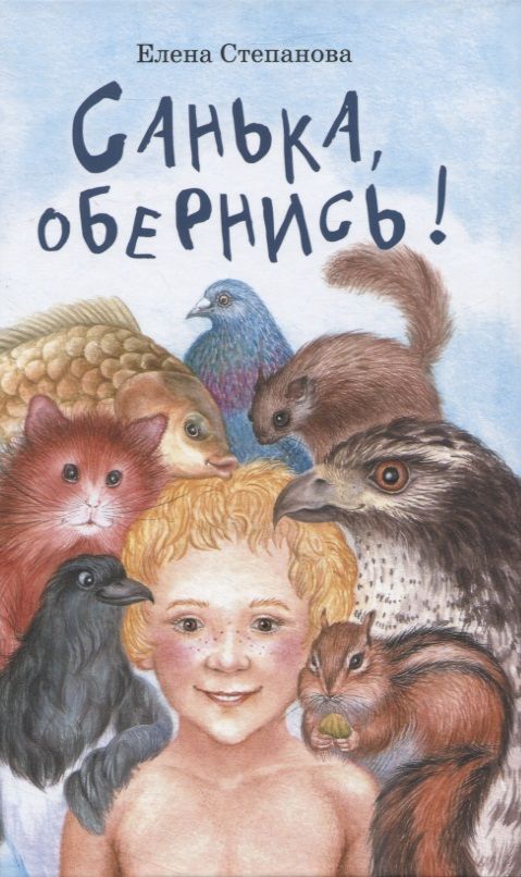 Обложка книги "Елена Степанова: Санька, обернись"