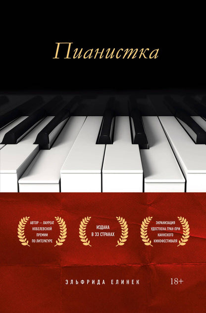 Обложка книги "Елинек: Пианистка"
