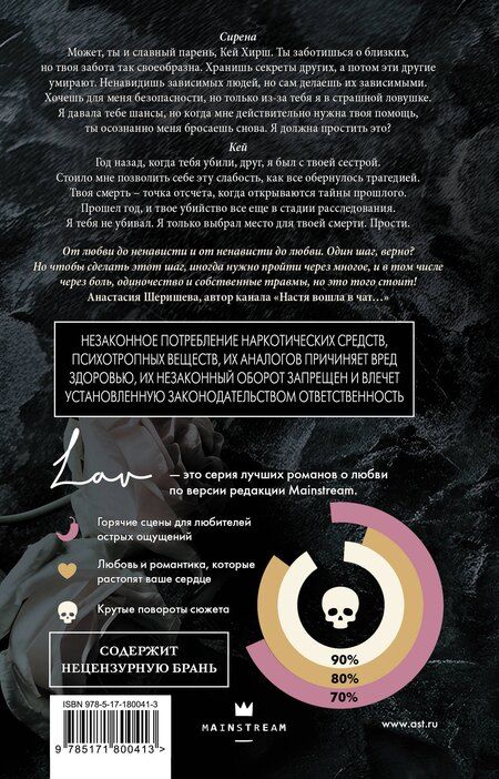 Фотография книги "Ева Ланси: Пепел наших секретов"