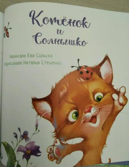 Фотография книги "Ева Сольска: Котенок и солнышко"