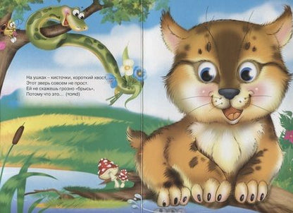 Фотография книги "Евгений Грачёв: Загадки маленьким (красный уголок, рысь)"