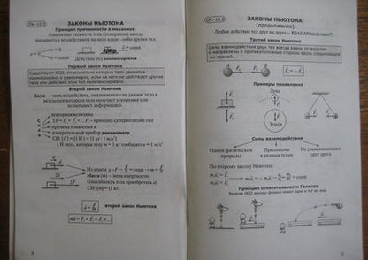 Фотография книги "Евгений Марон: Физика. 10 класс. Опорные конспекты и разноуровневые задания"