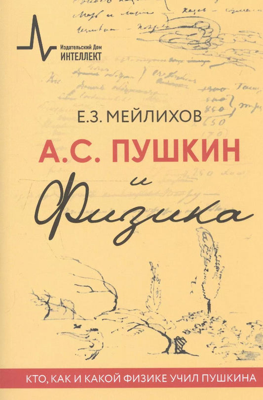 Обложка книги "Евгений Мейлихов: А.С. Пушкин и Физика. Кто, как и какой физике учил Пушкина"