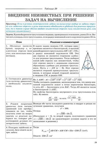 Фотография книги "Евгений Нелин: Геометрия. 7-11 классы. Определения, свойства, методы решения задач - в таблицах"