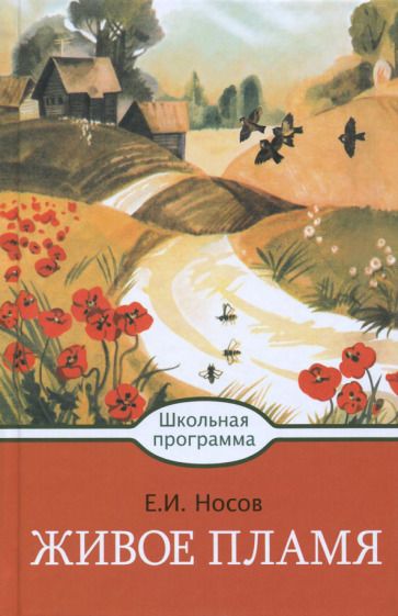 Обложка книги "Евгений Носов: Живое пламя"
