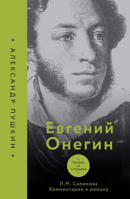 Обложка книги "Евгений Онегин. Читаем со словарем. Комментарии к роману"