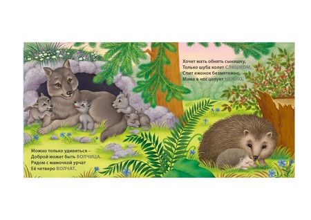 Фотография книги "Евгений Сосновский: Мамы и малыши. Дикие животные. Загадки - рифмы"