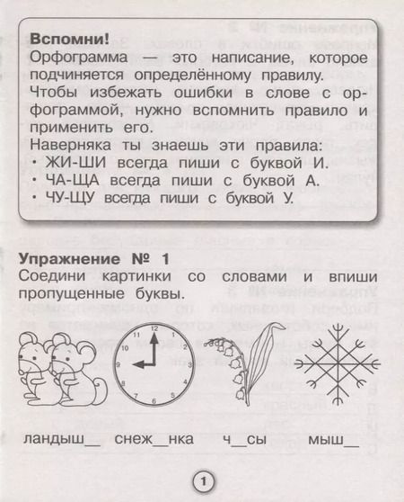 Фотография книги "Евгения Бахурова: Русский язык. Самые трудные орфограммы. Рабочая тетрадь младшего школьника"
