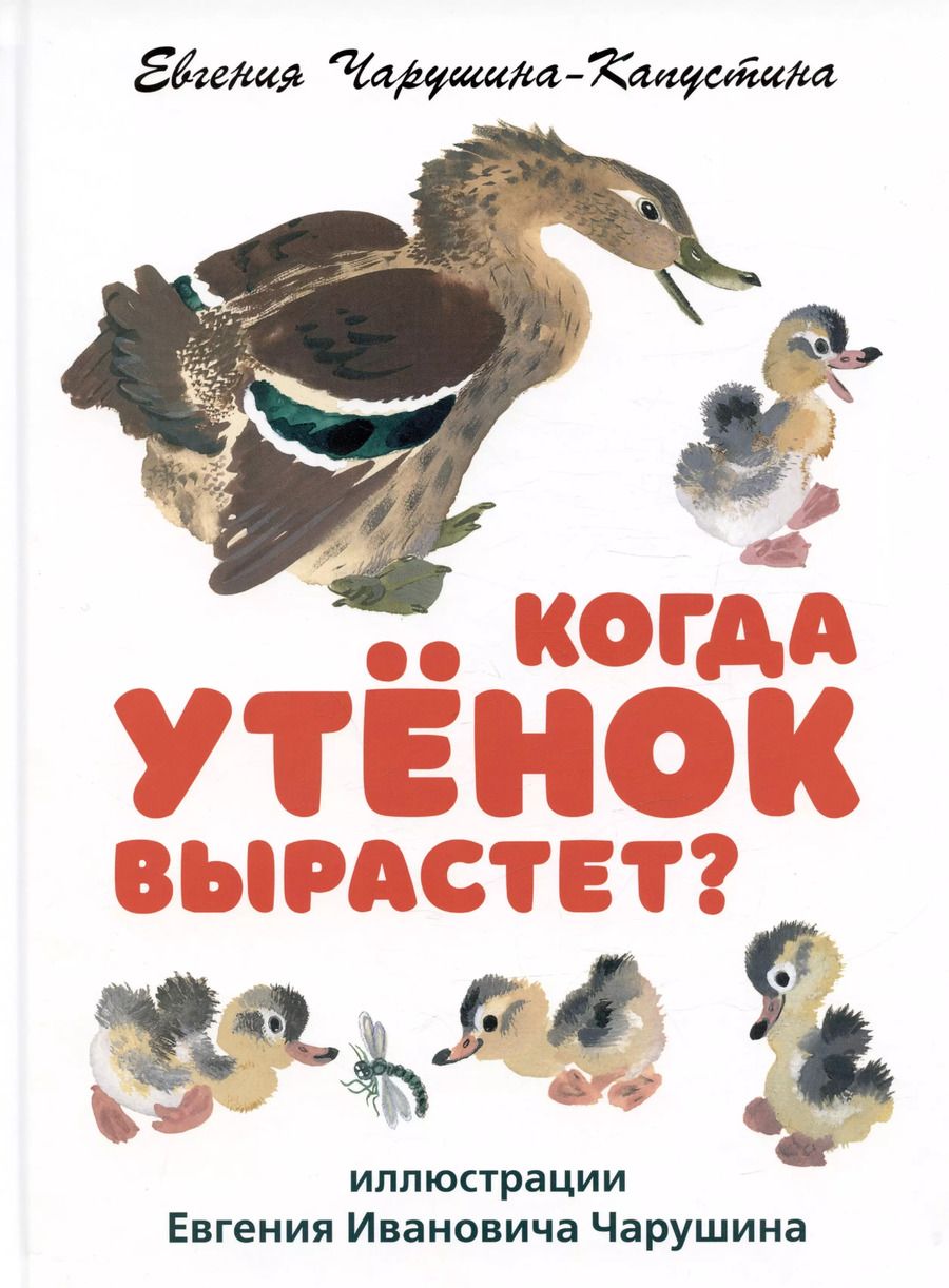 Обложка книги "Евгения Чарушина-Капустина: Когда утёнок вырастет?"