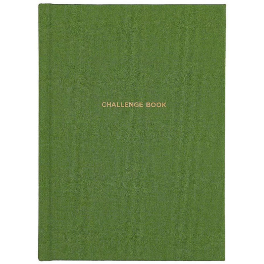 Обложка книги "Ежедневники Веденеевой. Challenge book: Блокнот для наведения порядка в жизни (зеленый)"
