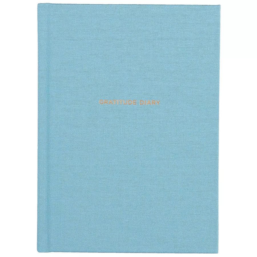 Обложка книги "Ежедневники Веденеевой. Gratitude Diary: 1000 причин для счастья (голубой)"
