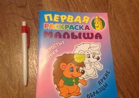 Фотография книги "Ежик. Простые рисунки, яркие образцы"