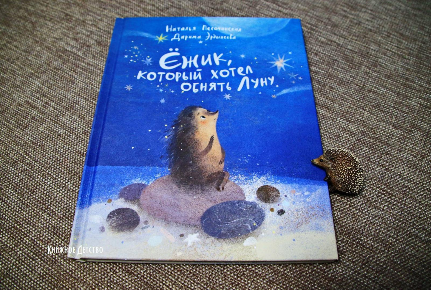 Фотография книги "Ёжик, который хотел обнять Луну"