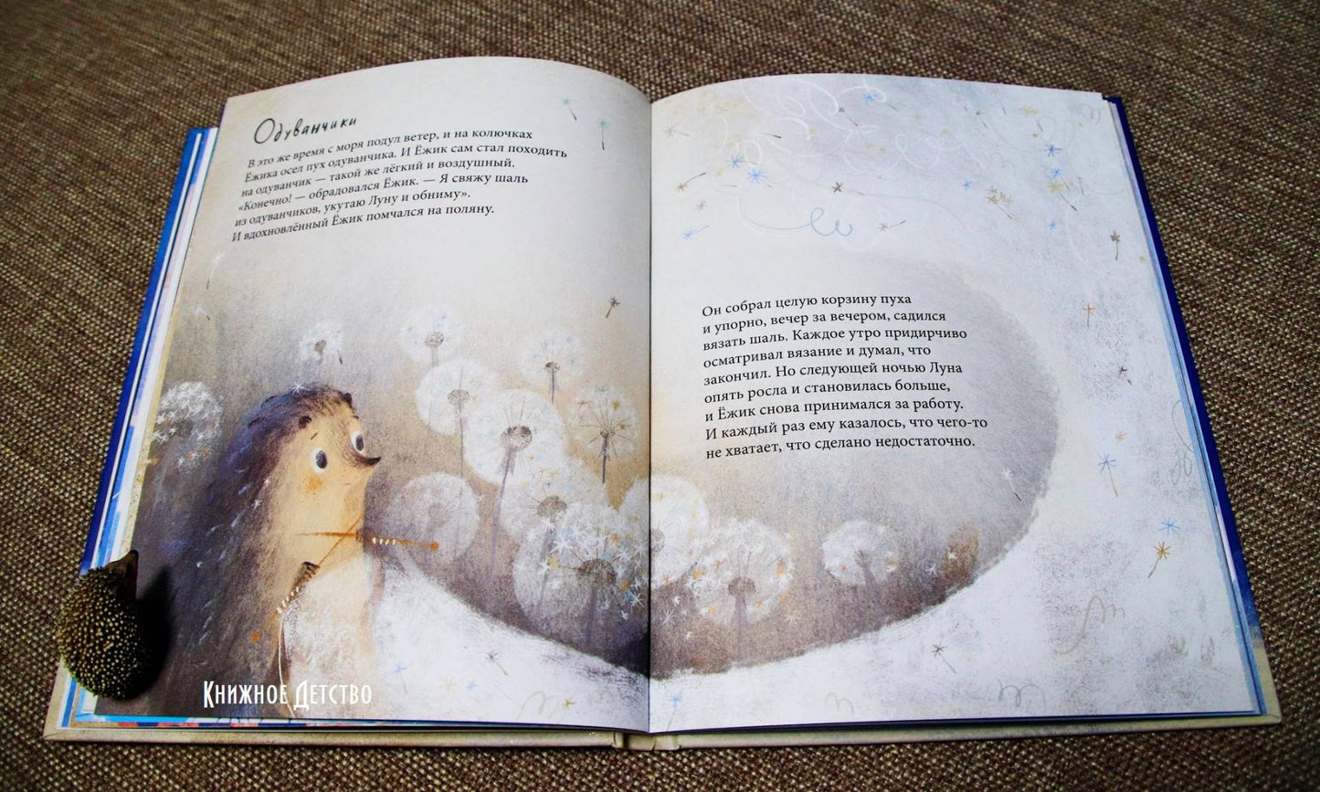 Фотография книги "Ёжик, который хотел обнять Луну"