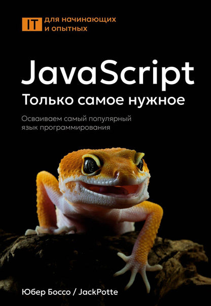 Обложка книги "Юбер Боссо: JavaScript, только самое нужное"