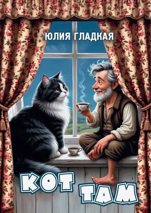 Обложка книги "Юлия Борисовна: Кот там"