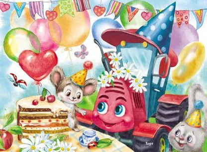 Фотография книги "Юлия Иванова: Трактор едет в гости"