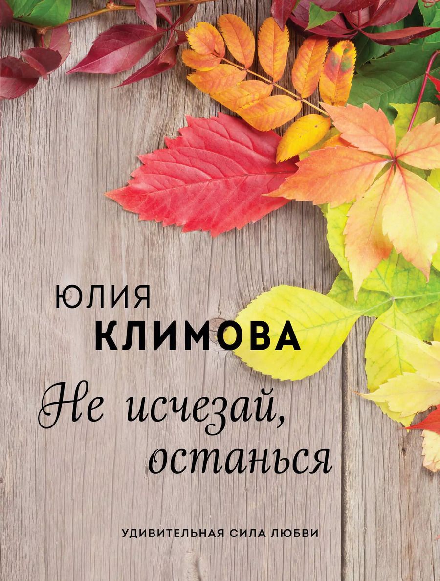 Обложка книги "Юлия Климова: Не исчезай, останься"