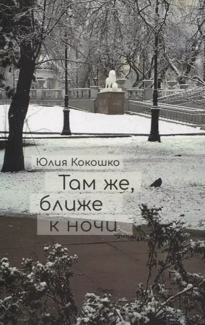 Обложка книги "Юлия Кокошко: Там же, ближе к ночи"