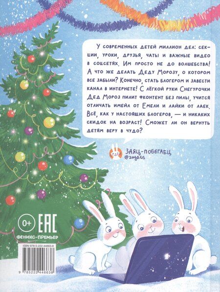 Фотография книги "Юлия Минина: Чудо-блогер Дед Мороз"