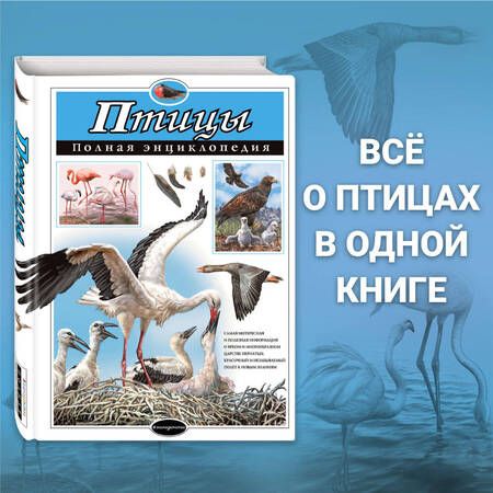 Фотография книги "Юлия Школьник: Птицы. Полная энциклопедия"