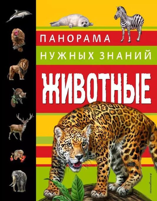 Обложка книги "Юлия Школьник: Животные. Панорама нужных знаний"