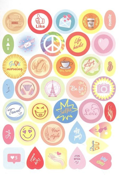 Фотография книги "Юлия Винклер: Творческий альбом с наклейками "Секреты вдохновения""