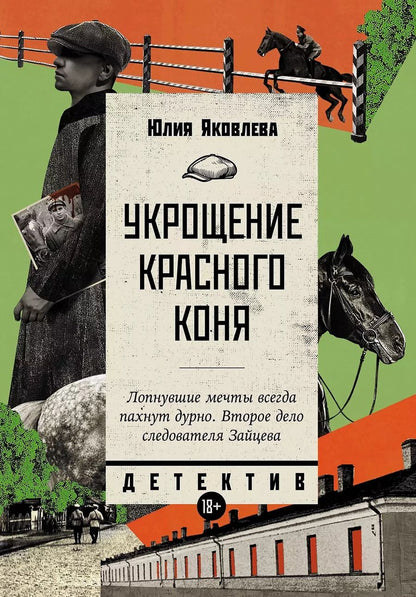 Обложка книги "Юлия Яковлева: Укрощение красного коня"