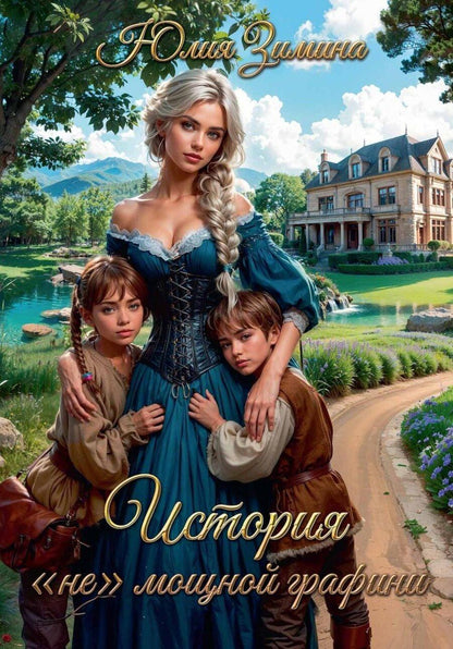 Обложка книги "Юлия Зимина: История "не" мощной графини"