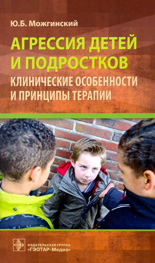 Обложка книги "Юрий Можгинский: Агрессия детей и подростков. Клинические особенности и принципы терапии"