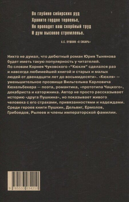 Фотография книги "Юрий Николаевич: Кюхля"