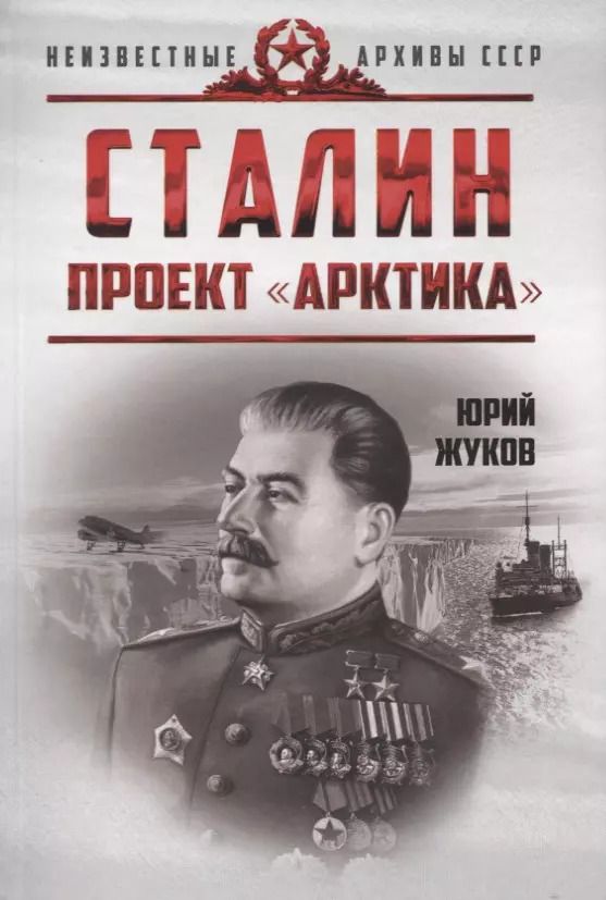 Обложка книги "Юрий Жуков: Сталин. Проект «Арктика»"