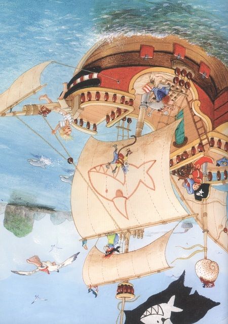 Фотография книги "Ютта Лангройтер: Капитан Шарки. Приключения в морском гроте"