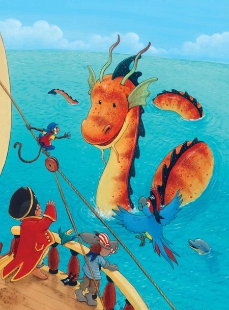 Фотография книги "Ютта Лангройтер: Капитан Шарки спасает малютку кита"