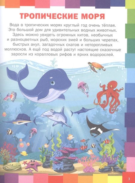 Фотография книги "Забирова: Удивительный подводный мир. Энциклопедия для малышей"