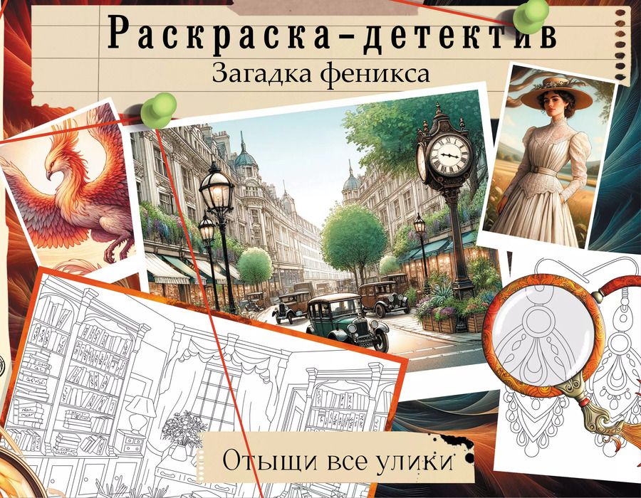 Обложка книги "Загадка феникса. Волшебное возрождение"