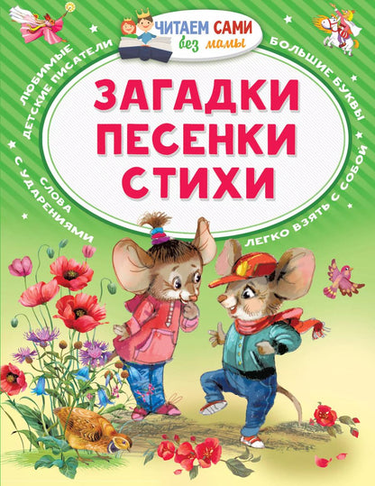 Обложка книги "Загадки. Песенки. Стихи"