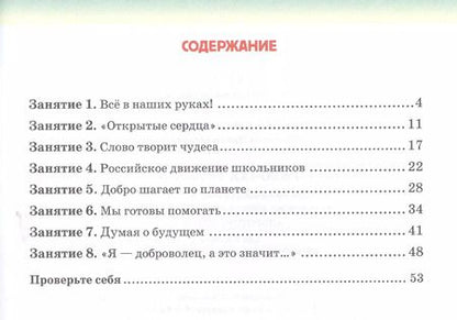 Фотография книги "Загладина, Шульгина: Рабочая тетрадь для организации занятий курса по развитию добровольческого движения «Дорогою добра» для 9 класса"