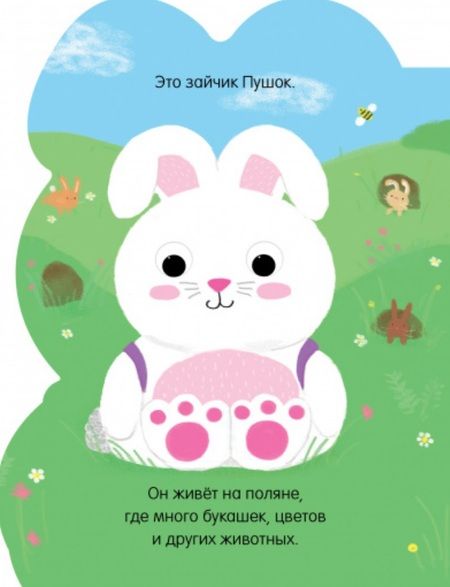 Фотография книги "Зайчик Пушок"