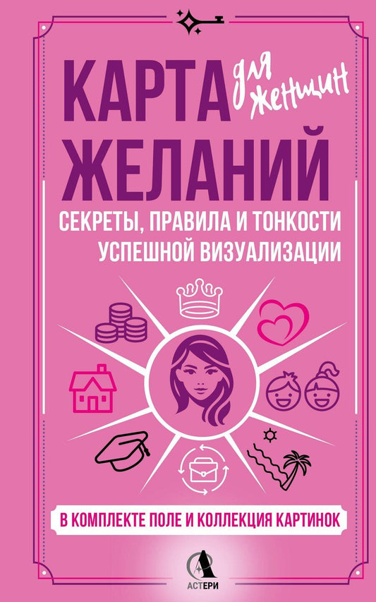 Обложка книги "Зара Найман: Карта желаний для женщин: секреты, правила и тонкости успешной визуализации"