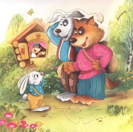 Фотография книги "Заюшкина избушка: книга-театр"