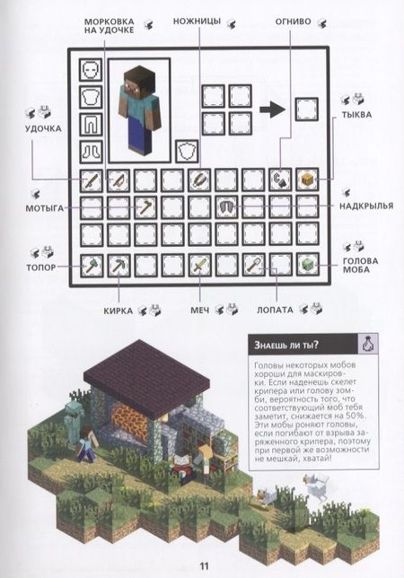 Фотография книги "Зелья и чары. Minecraft."